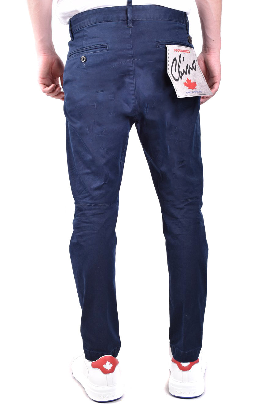 DSQUARED2-OUTLET-SALE-Trousers BLAU-ARCHIVIST