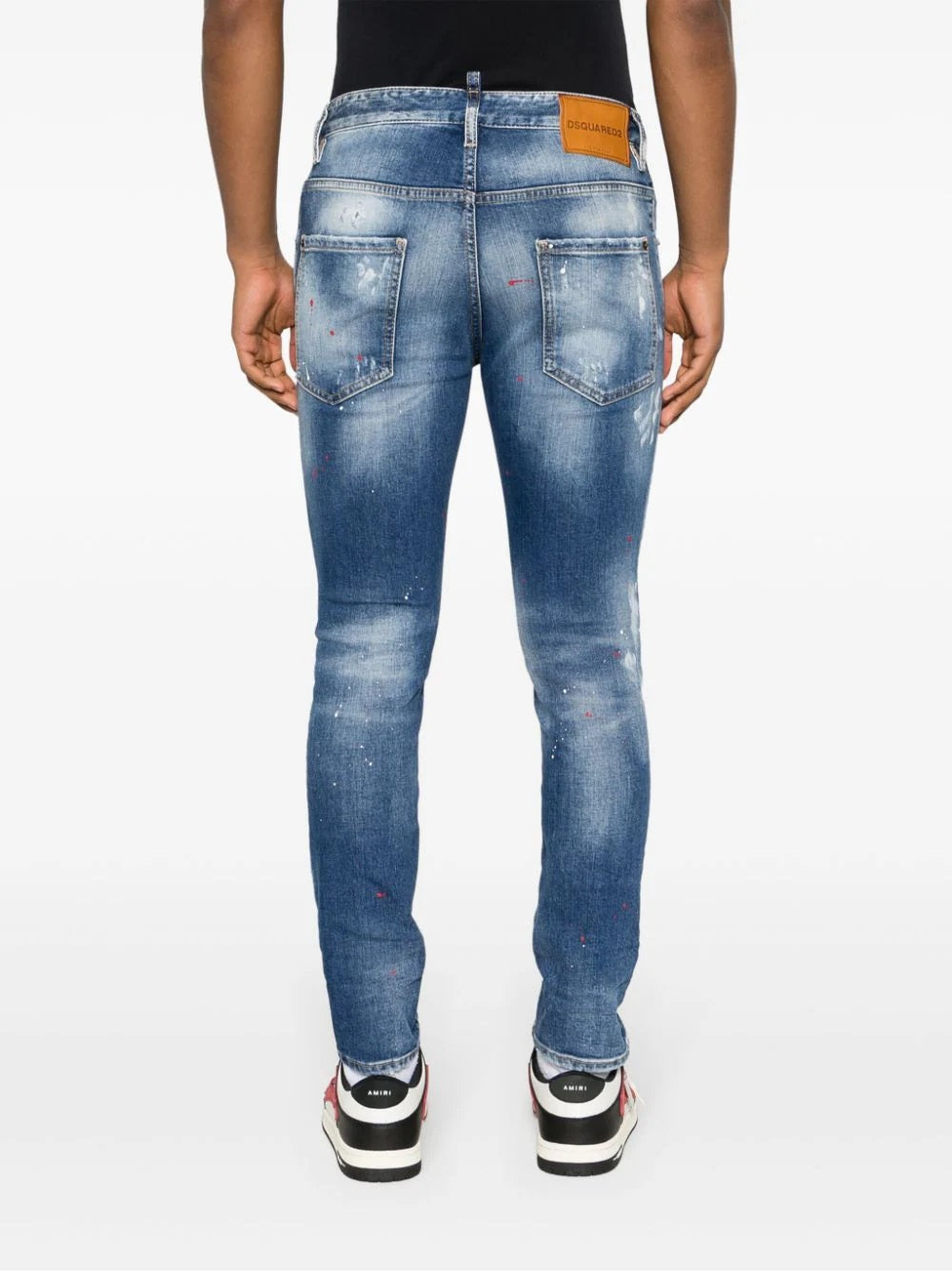 DSQUARED2-OUTLET-SALE-Trousers BLAU-ARCHIVIST