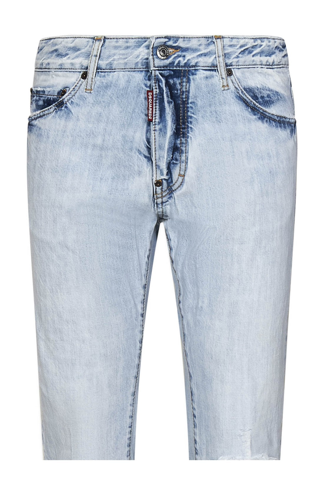 DSQUARED2-OUTLET-SALE-Trousers BLAU-ARCHIVIST