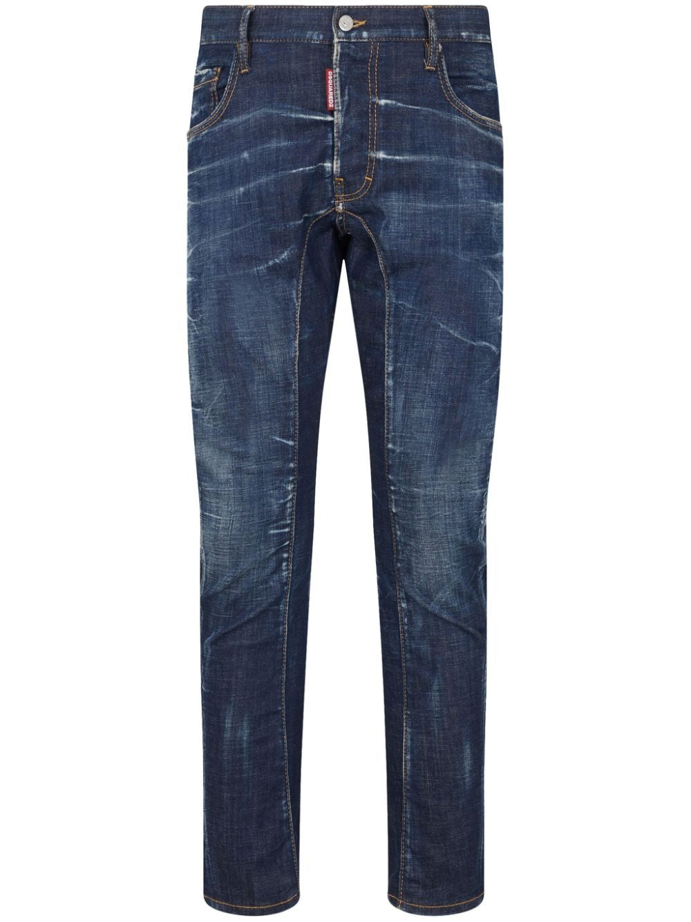 DSQUARED2-OUTLET-SALE-Trousers BLAU-ARCHIVIST