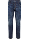 DSQUARED2-OUTLET-SALE-Trousers BLAU-ARCHIVIST