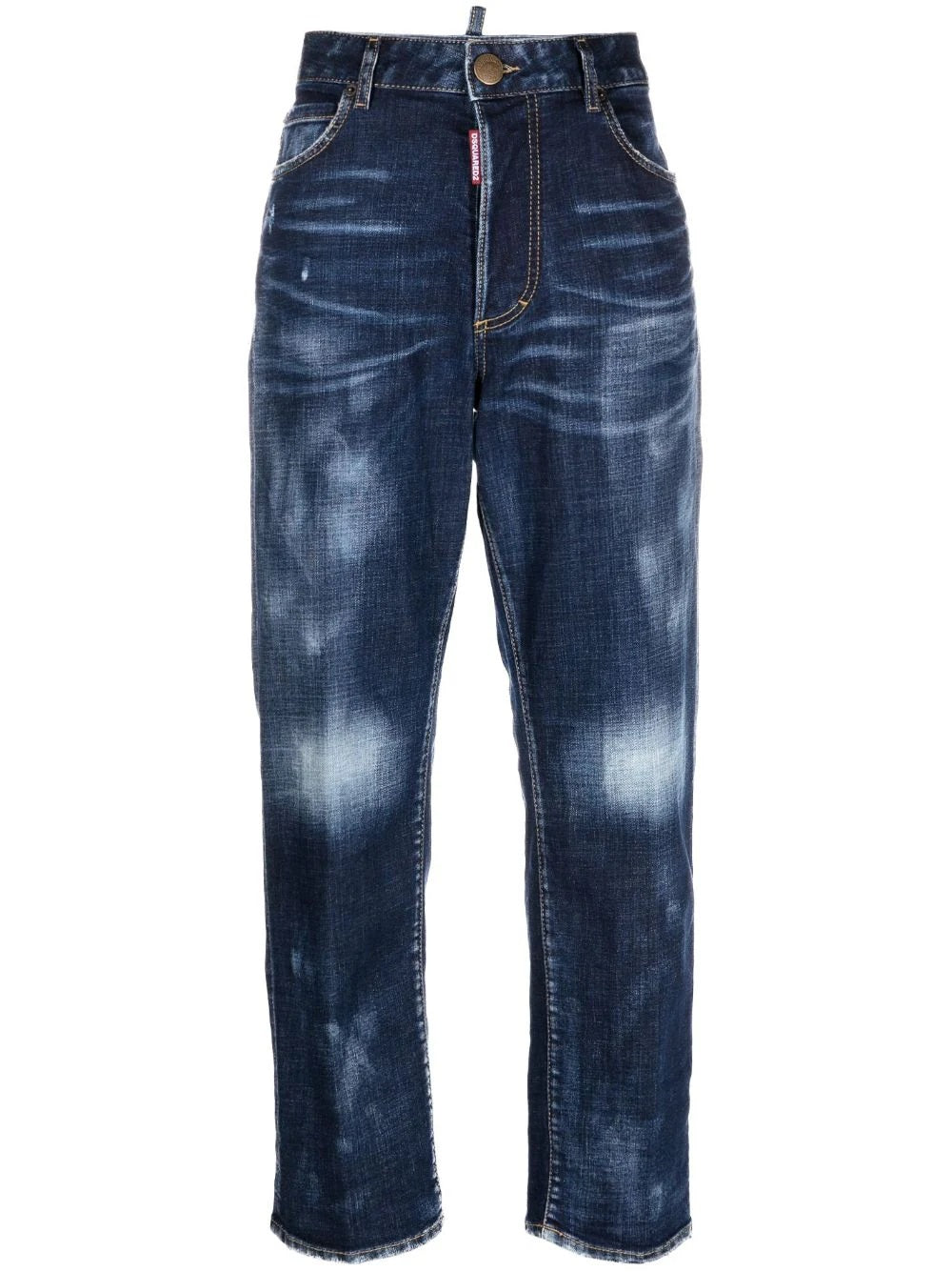 DSQUARED2-OUTLET-SALE-Trousers BLAU-ARCHIVIST