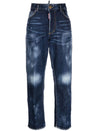 DSQUARED2-OUTLET-SALE-Trousers BLAU-ARCHIVIST