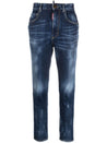 DSQUARED2-OUTLET-SALE-Trousers BLAU-ARCHIVIST