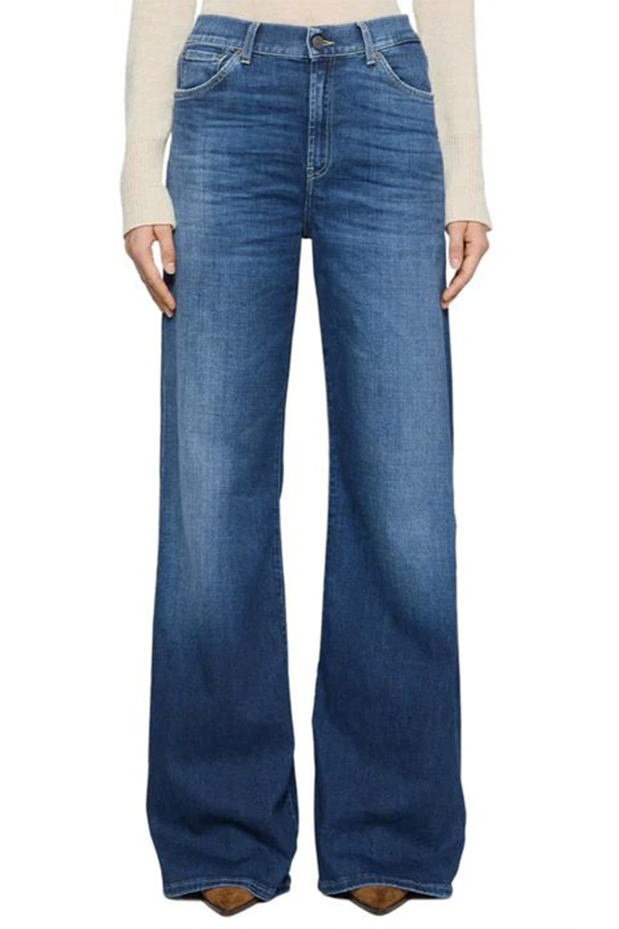 Dondup-OUTLET-SALE-Trousers BLAU-ARCHIVIST