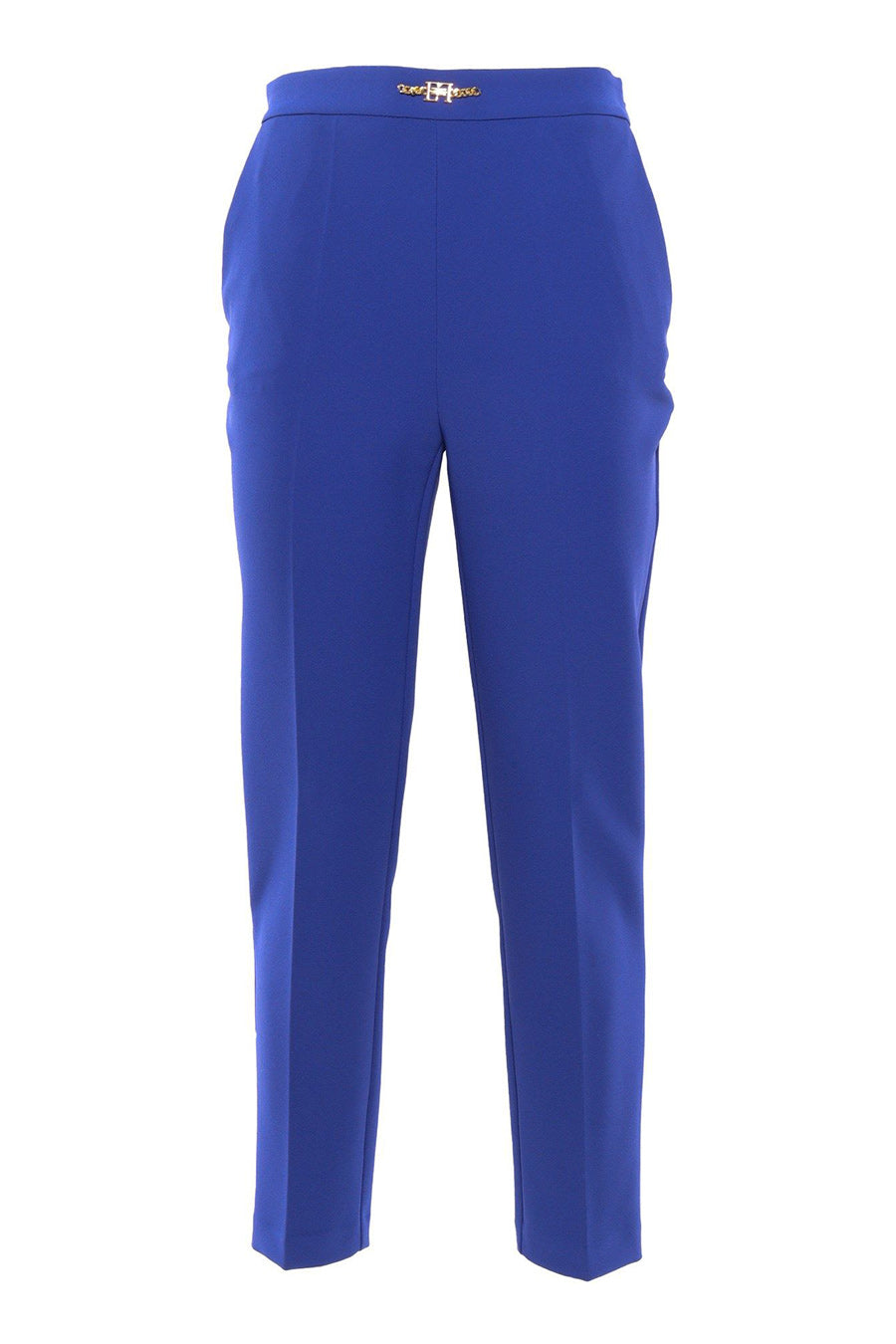 Elisabetta Franchi-OUTLET-SALE-Trousers BLAU-ARCHIVIST