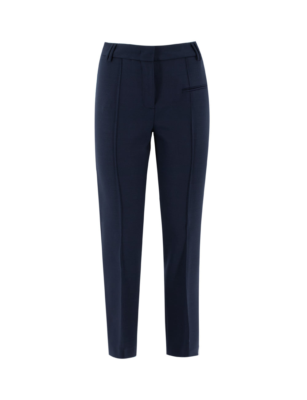 Fabiana Filippi-OUTLET-SALE-Trousers BLAU-ARCHIVIST