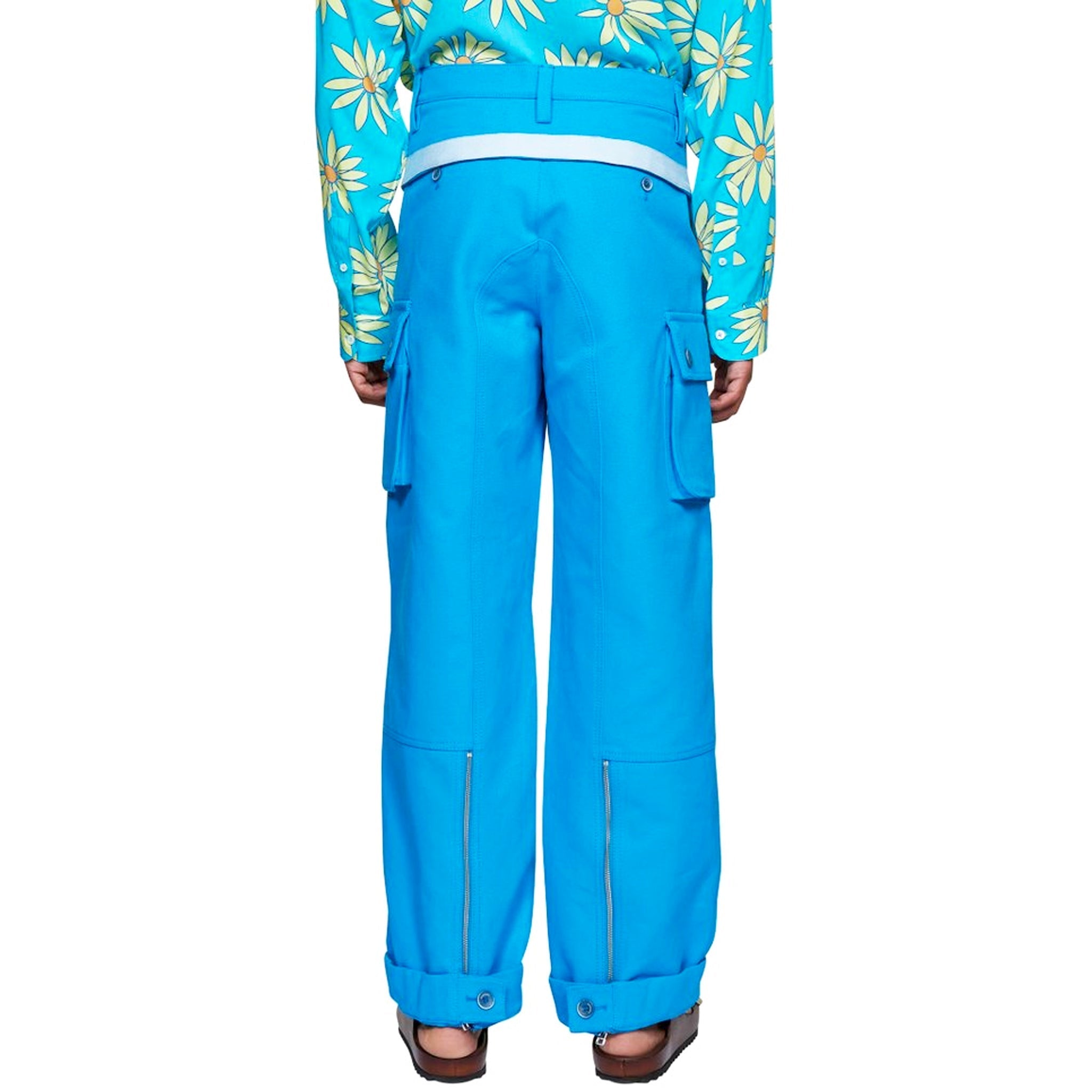 JACQUEMUS-OUTLET-SALE-Trousers BLAU-ARCHIVIST