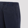 KITON-OUTLET-SALE-Trousers BLAU-ARCHIVIST