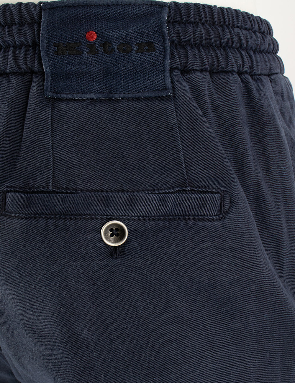 Kiton-OUTLET-SALE-Trousers BLAU-ARCHIVIST