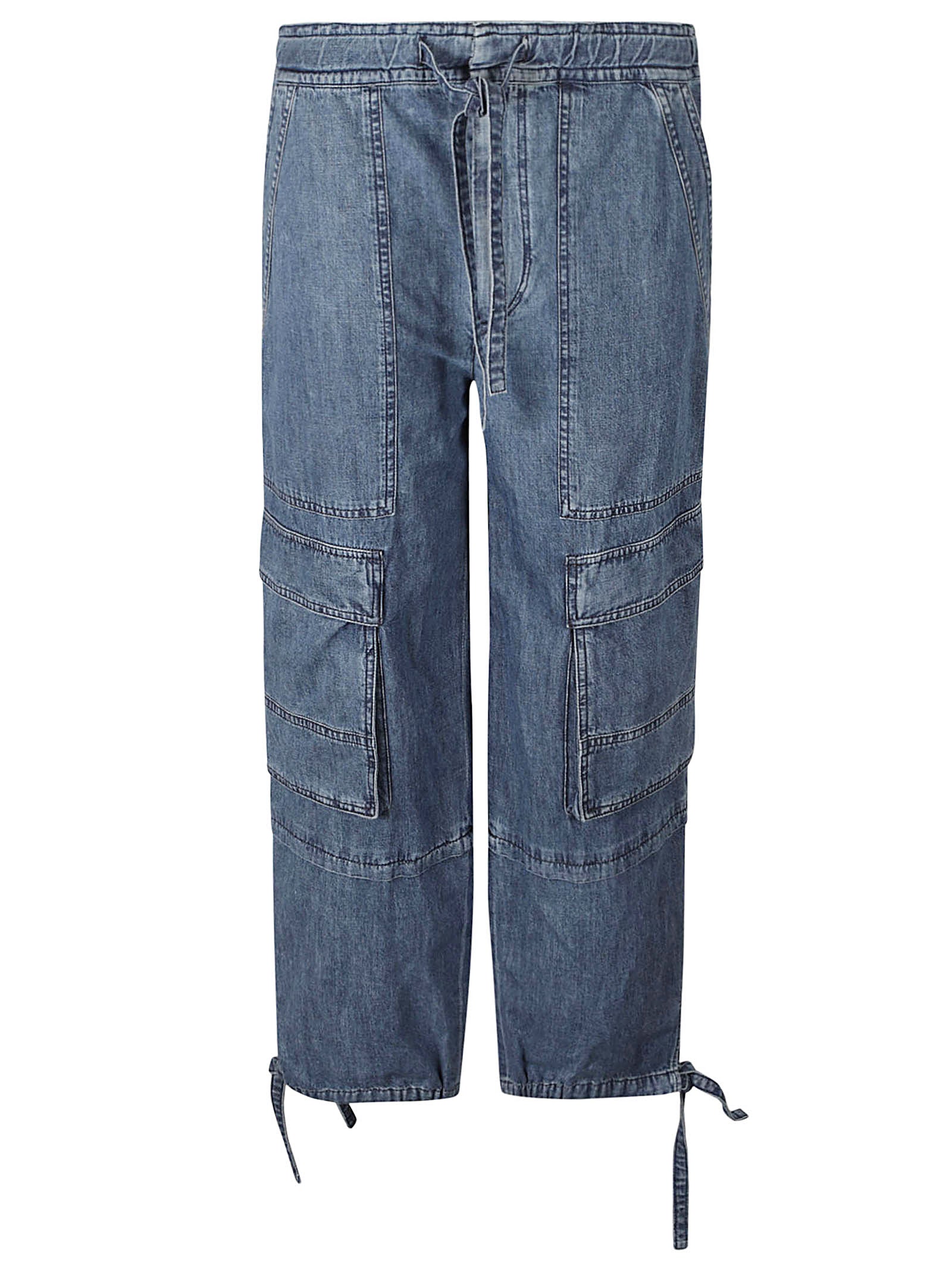 MARANT ETOILE-OUTLET-SALE-Trousers BLAU-ARCHIVIST