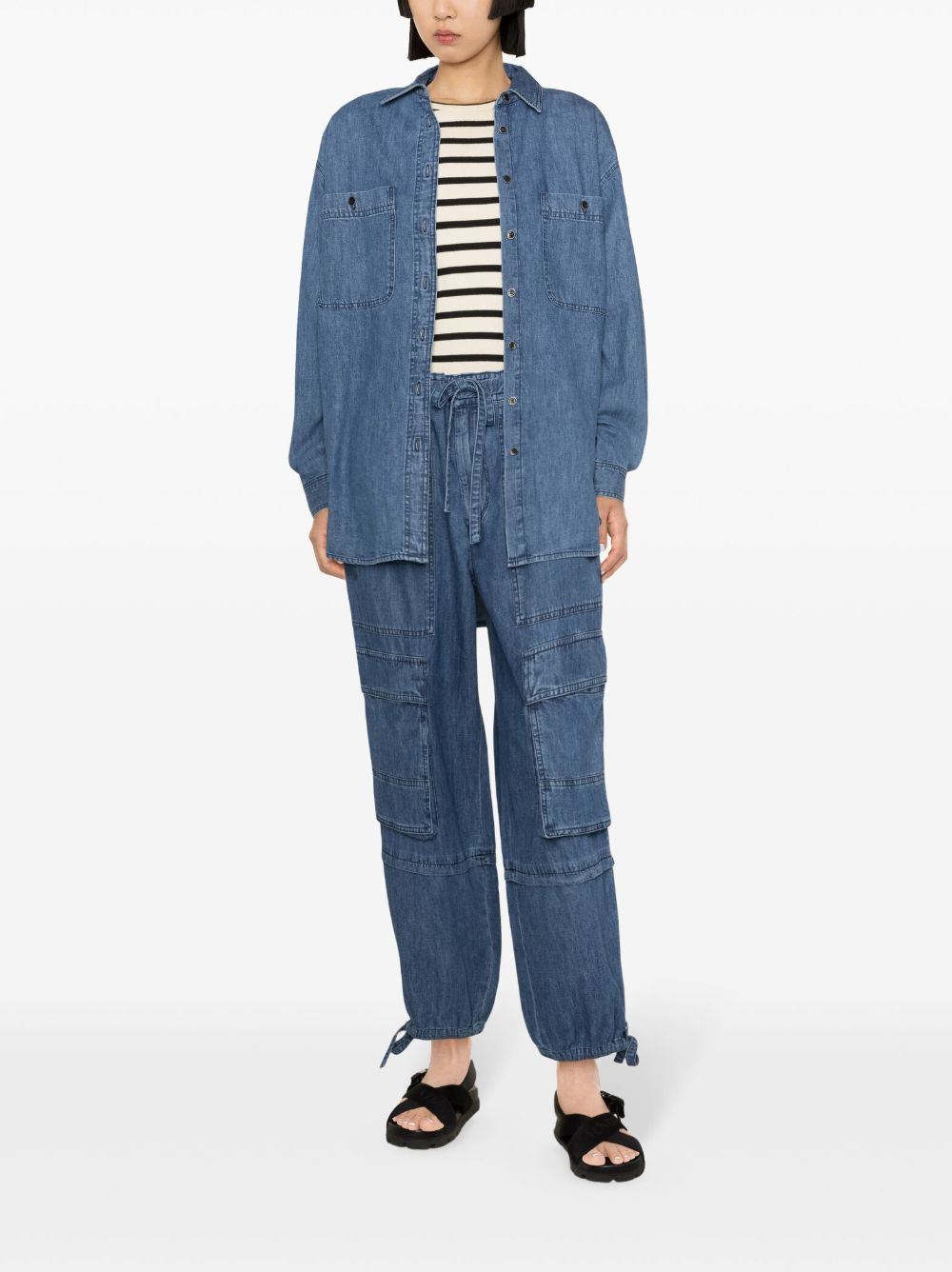 MARANT ETOILE-OUTLET-SALE-Trousers BLAU-ARCHIVIST