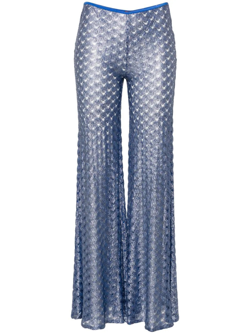 MISSONI-OUTLET-SALE-Trousers BLAU-ARCHIVIST