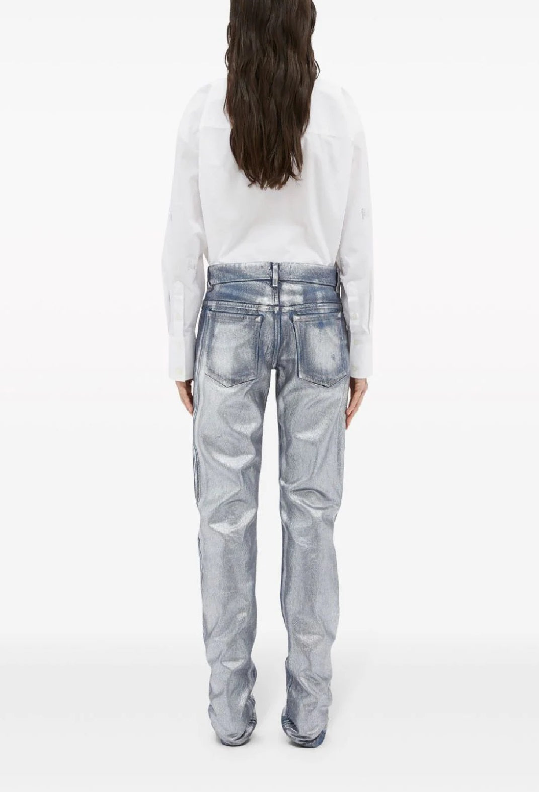 MSGM-OUTLET-SALE-Trousers BLAU-ARCHIVIST