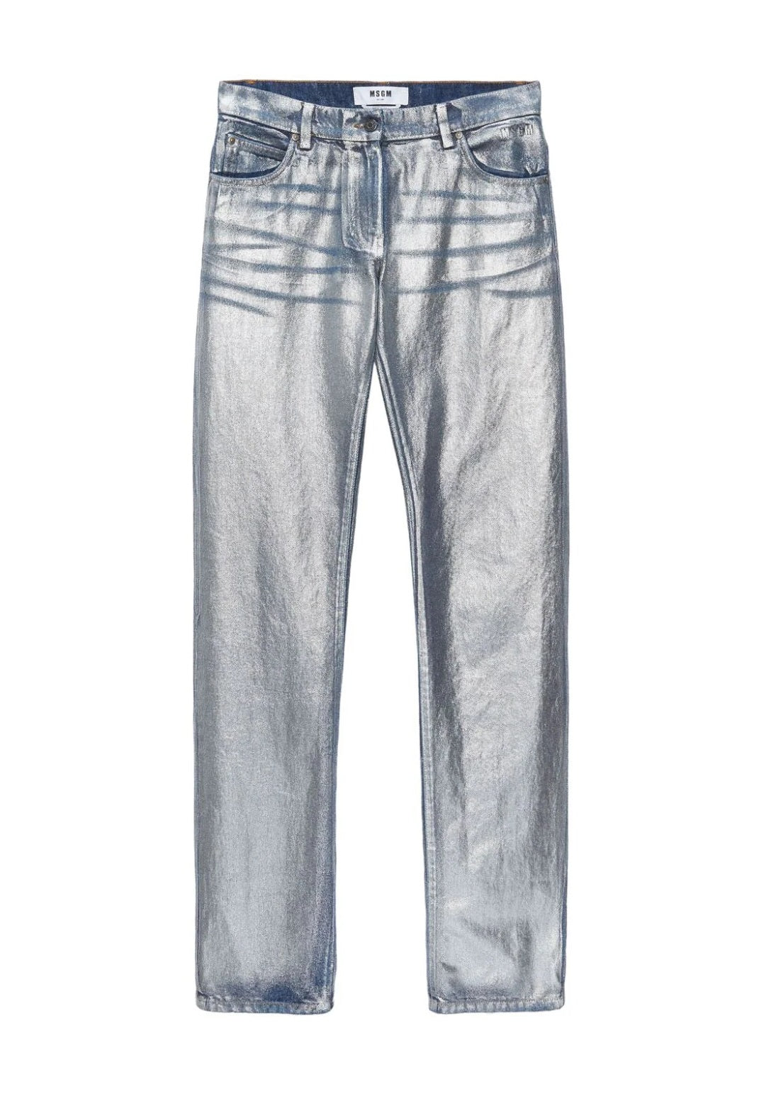 MSGM-OUTLET-SALE-Trousers BLAU-ARCHIVIST