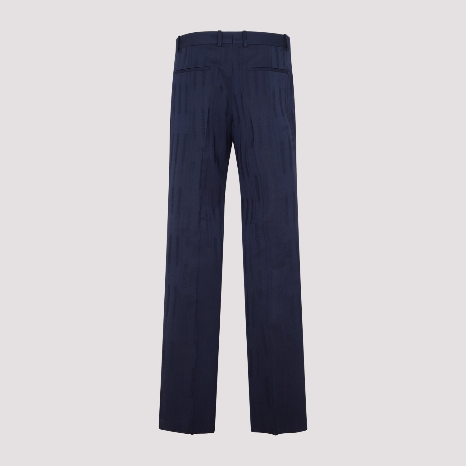 OFF-WHITE-OUTLET-SALE-Trousers BLAU-ARCHIVIST