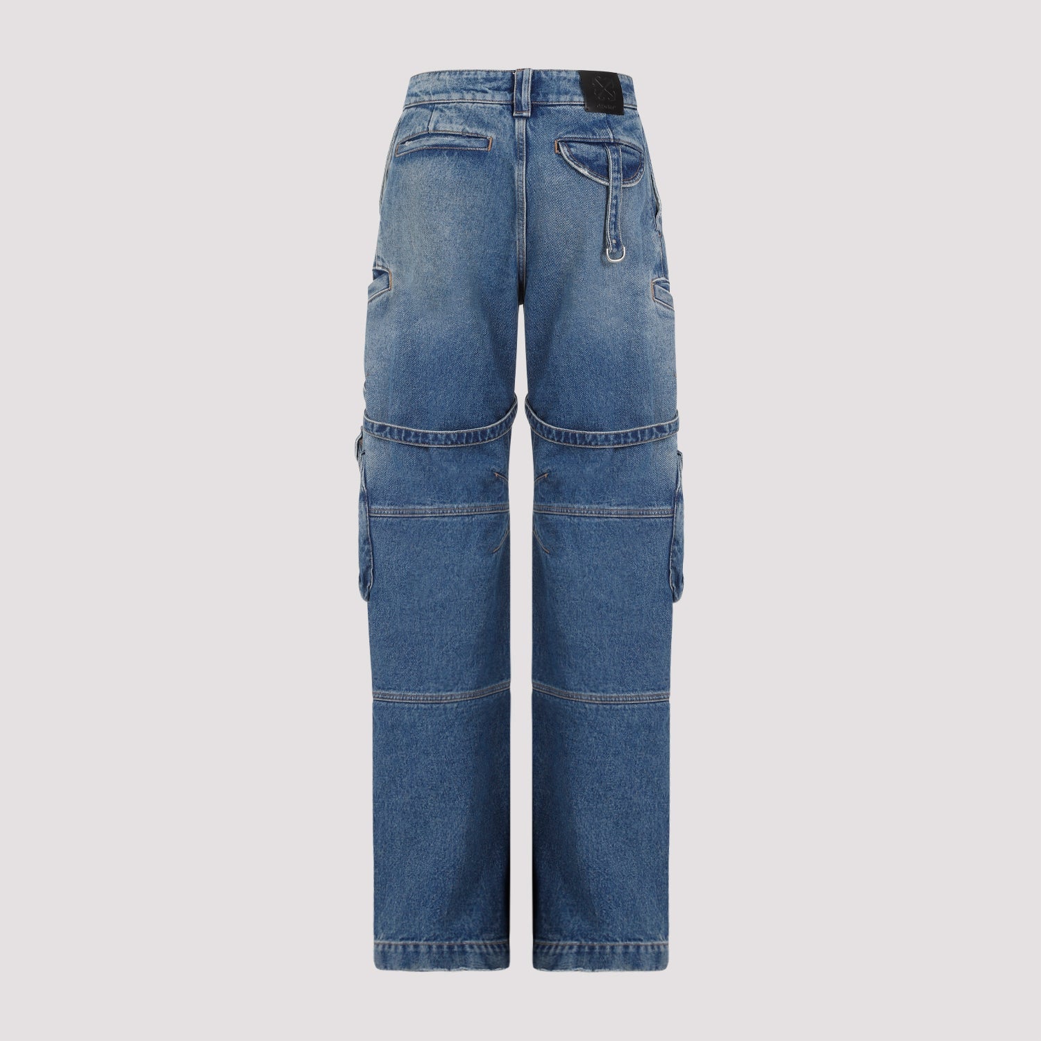 OFF-WHITE-OUTLET-SALE-Trousers BLAU-ARCHIVIST