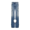 OFF-WHITE-OUTLET-SALE-Trousers BLAU-ARCHIVIST