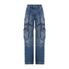 OFF-WHITE-OUTLET-SALE-Trousers BLAU-ARCHIVIST