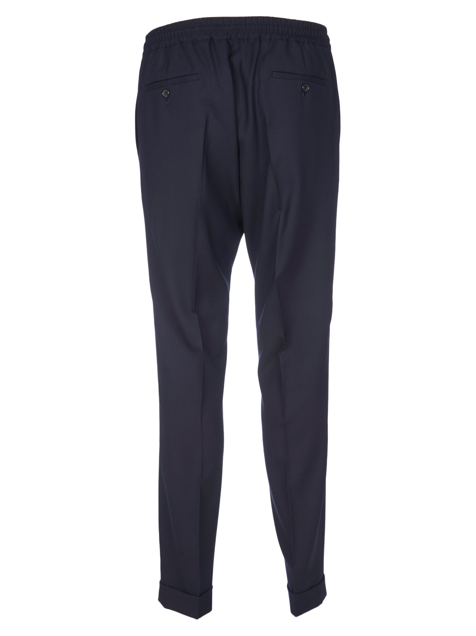 Paul Smith-OUTLET-SALE-Trousers BLAU-ARCHIVIST