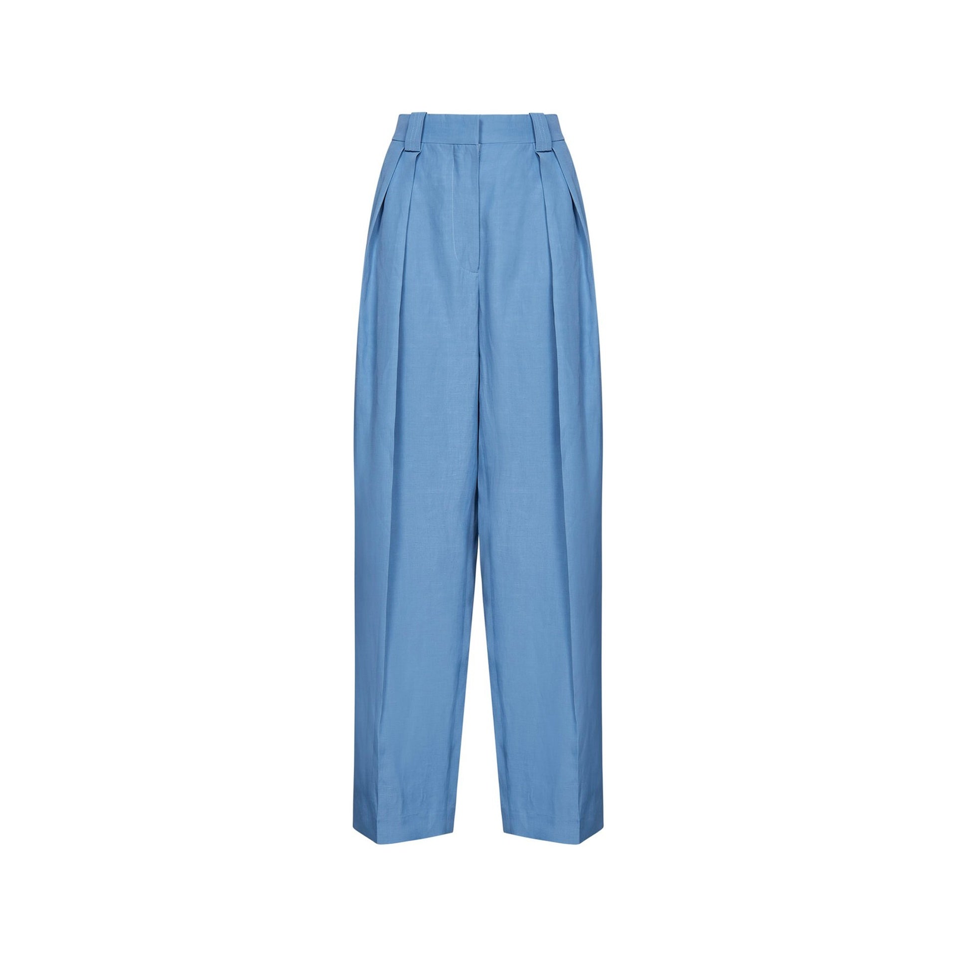 STELLA MCCARTNEY-OUTLET-SALE-Trousers BLAU-ARCHIVIST