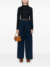 Twin-set-OUTLET-SALE-Trousers BLAU-ARCHIVIST