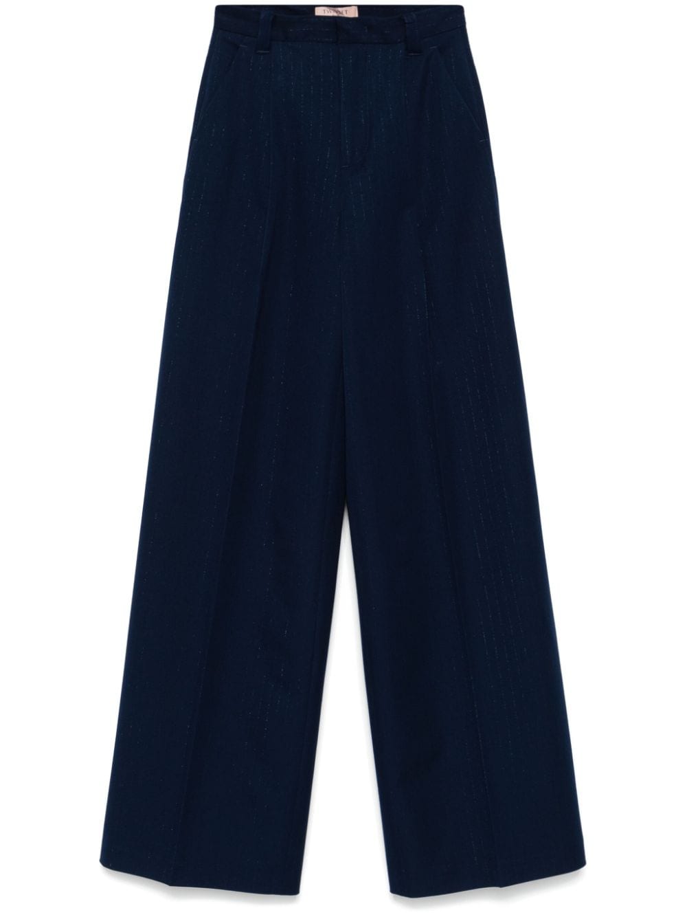 Twin-set-OUTLET-SALE-Trousers BLAU-ARCHIVIST