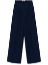 Twin-set-OUTLET-SALE-Trousers BLAU-ARCHIVIST