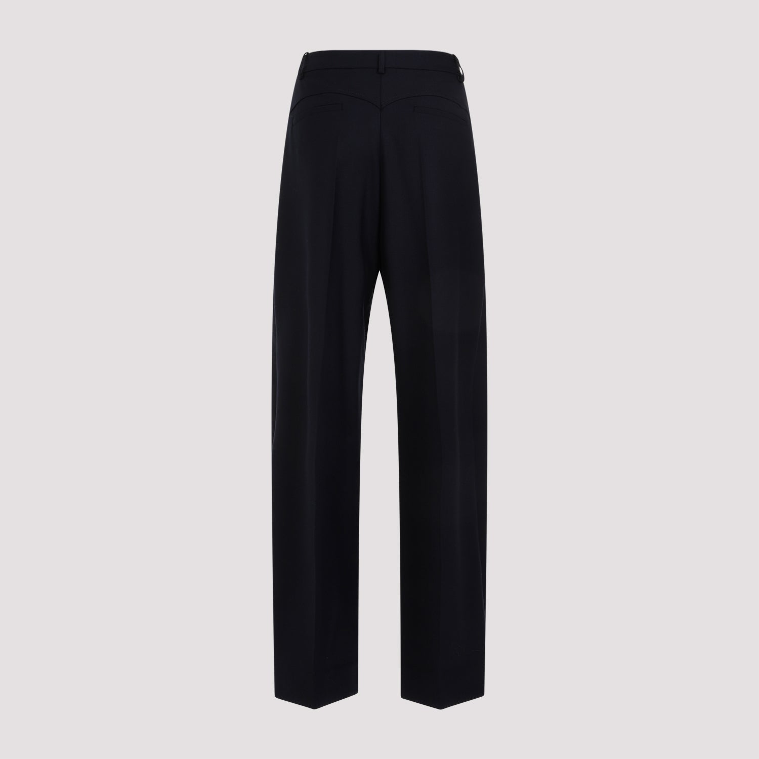 Victoria Beckham-OUTLET-SALE-Trousers BLAU-ARCHIVIST