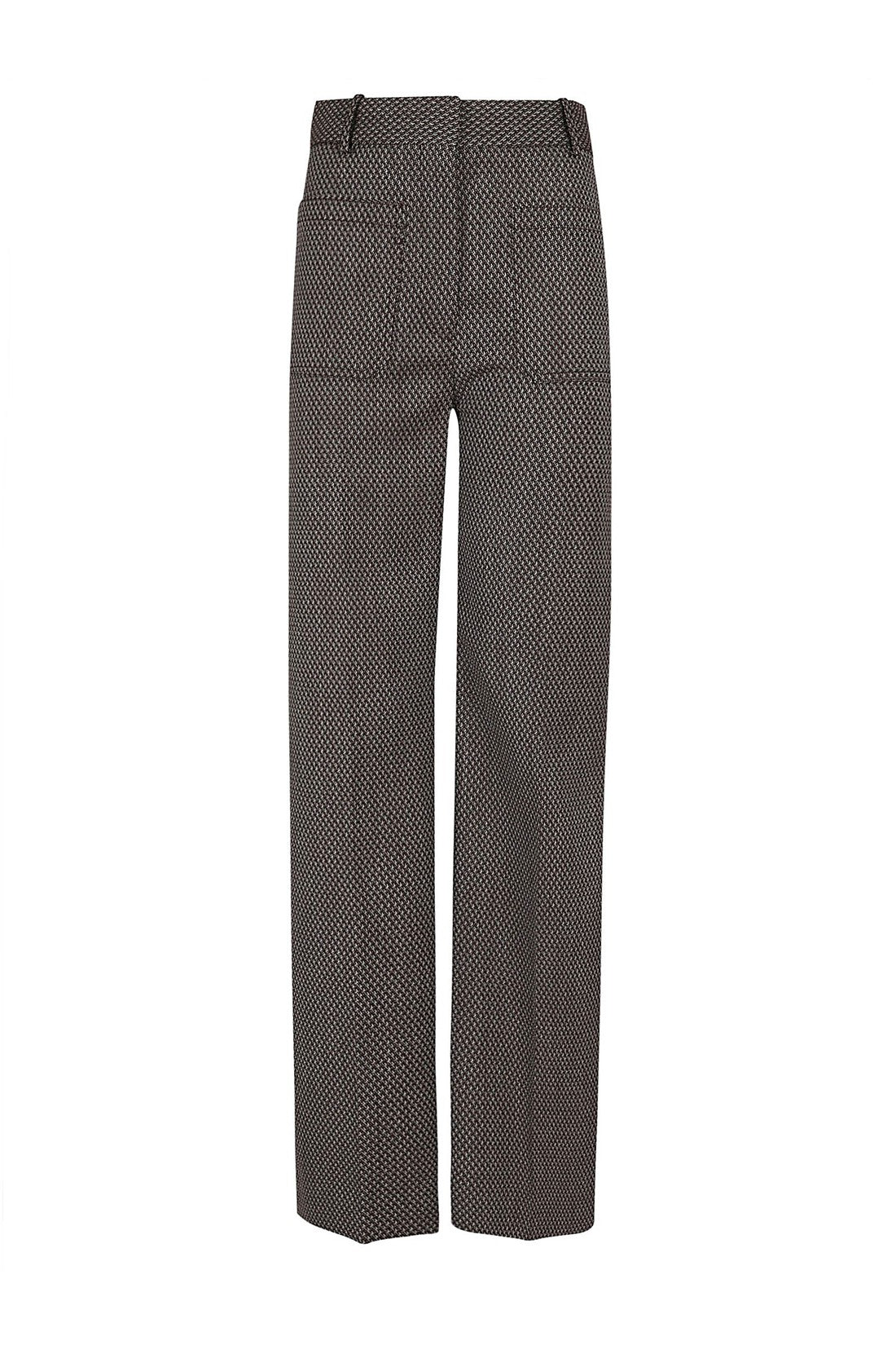 Victoria Beckham-OUTLET-SALE-Trousers BRAUN-ARCHIVIST