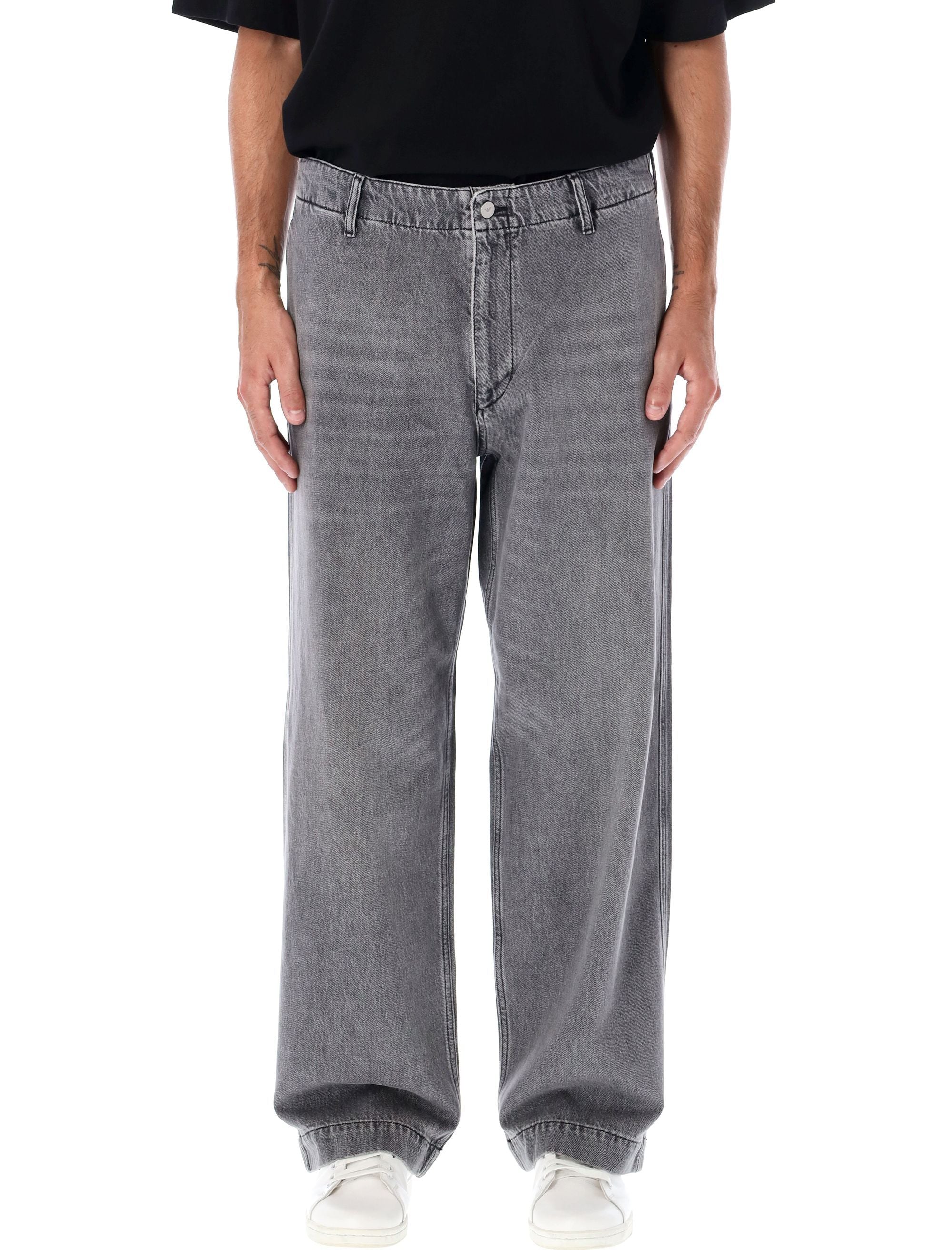 EMPORIO ARMANI-OUTLET-SALE-Trousers-ARCHIVIST