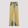 Dries Van Noten-OUTLET-SALE-Trousers GELB-ARCHIVIST