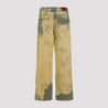 Dries Van Noten-OUTLET-SALE-Trousers GELB-ARCHIVIST