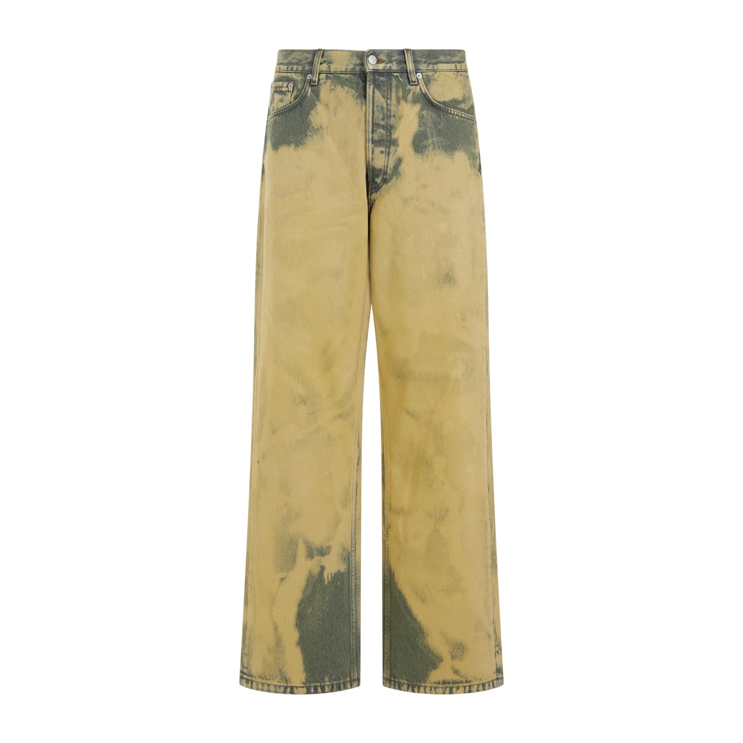 Dries Van Noten-OUTLET-SALE-Trousers GELB-ARCHIVIST