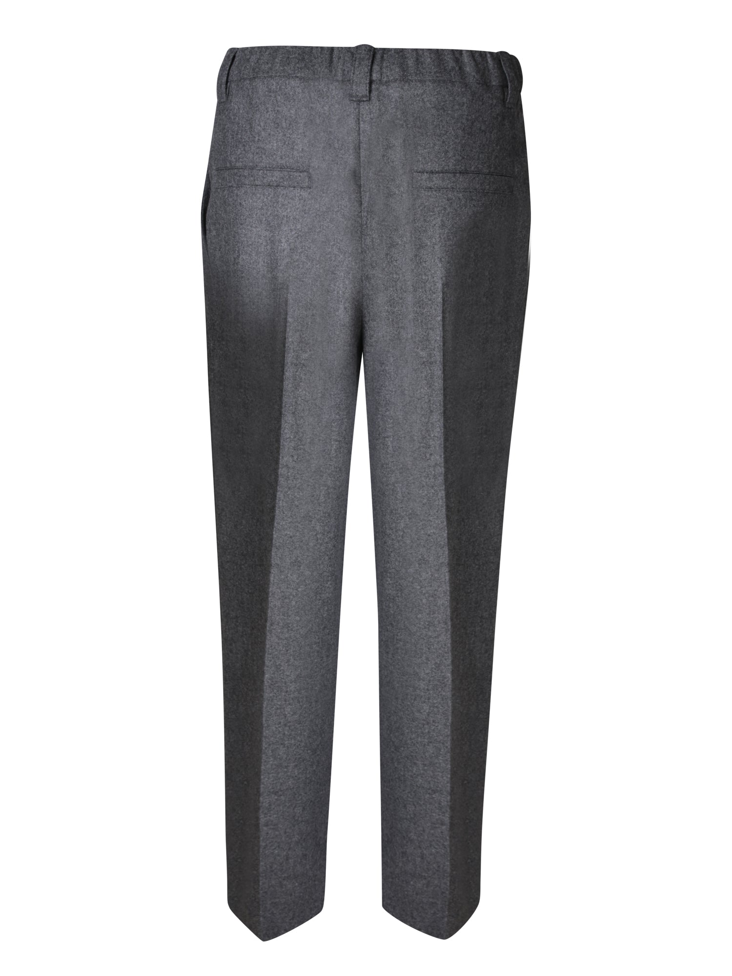 BRUNELLO CUCINELLI-OUTLET-SALE-Trousers GRAU-ARCHIVIST