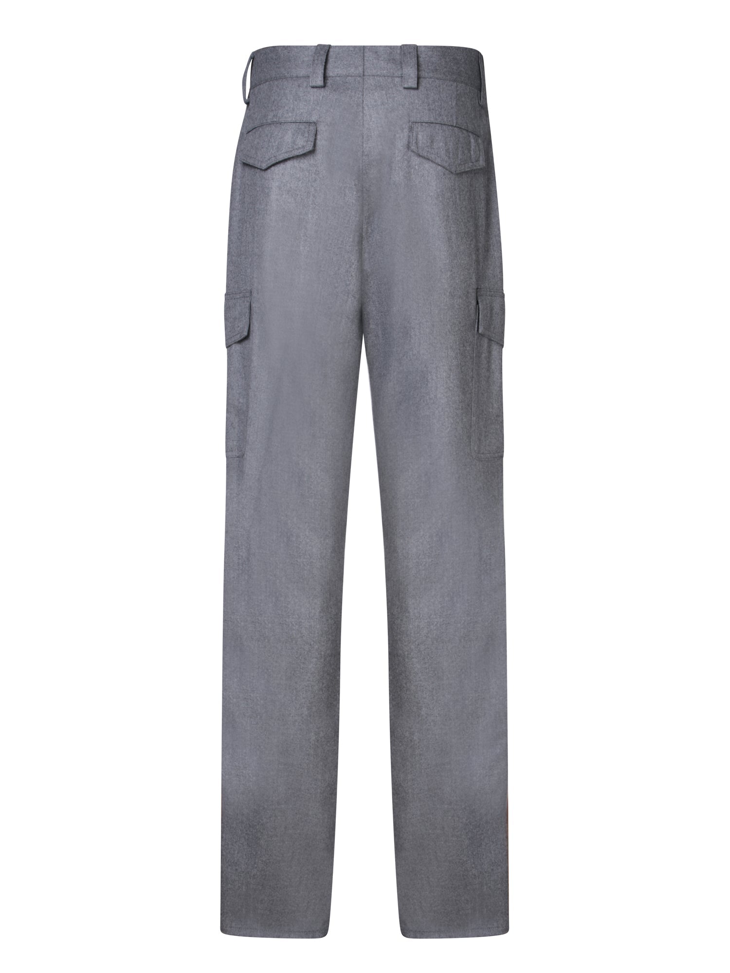 BRUNELLO CUCINELLI-OUTLET-SALE-Trousers GRAU-ARCHIVIST