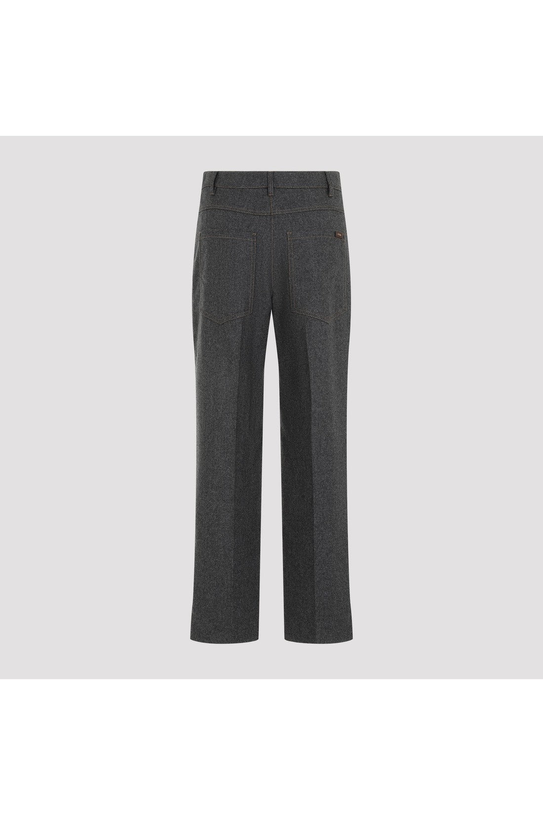 BRUNELLO CUCINELLI-OUTLET-SALE-Trousers GRAU-ARCHIVIST