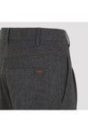 BRUNELLO CUCINELLI-OUTLET-SALE-Trousers GRAU-ARCHIVIST