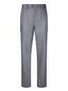 BRUNELLO CUCINELLI-OUTLET-SALE-Trousers GRAU-ARCHIVIST