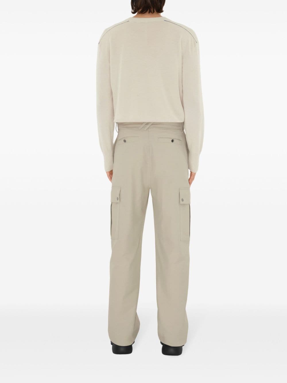 Burberry-OUTLET-SALE-Trousers GRAU-ARCHIVIST