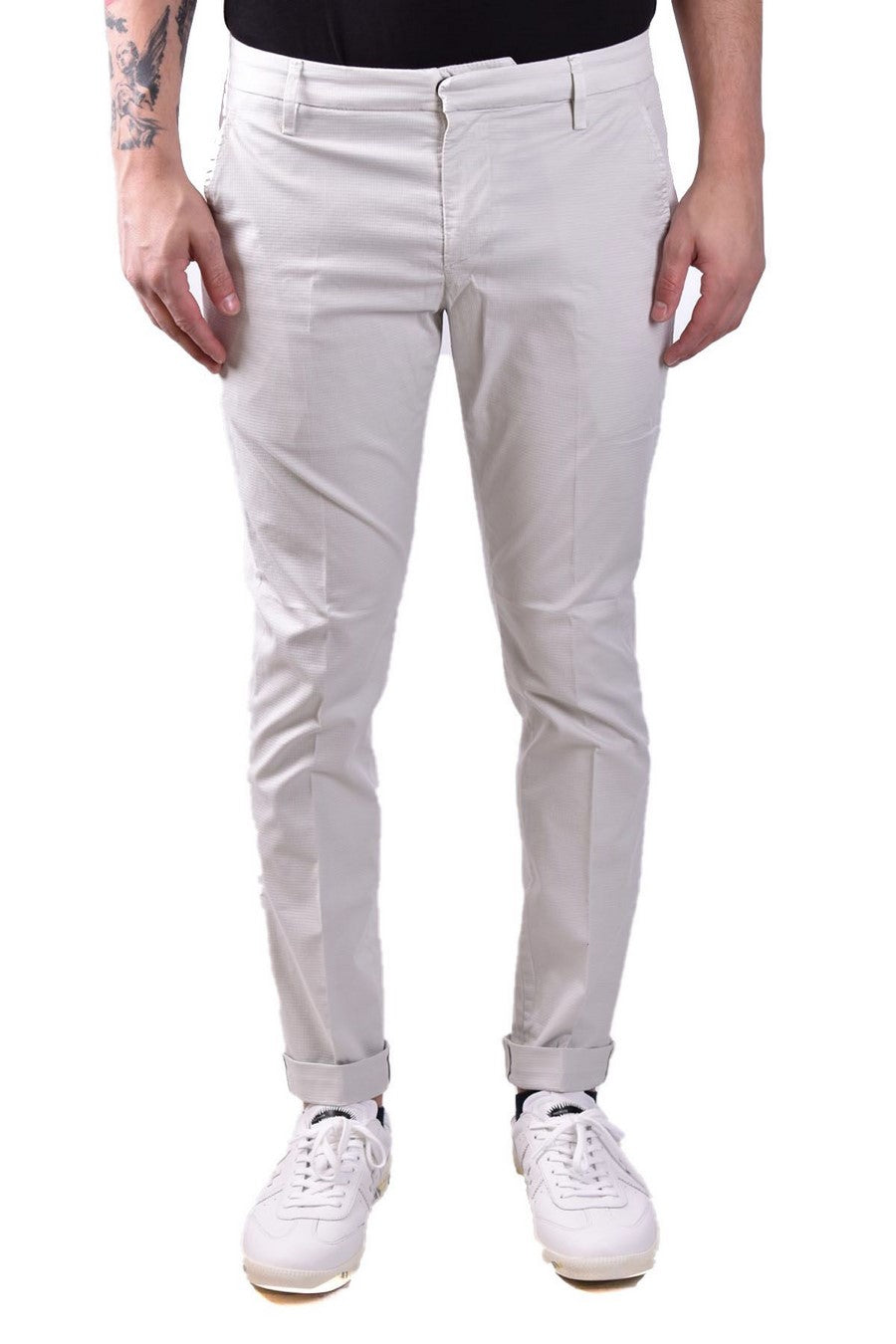 DONDUP-OUTLET-SALE-Trousers GRAU-ARCHIVIST