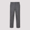 Dries Van Noten-OUTLET-SALE-Trousers GRAU-ARCHIVIST