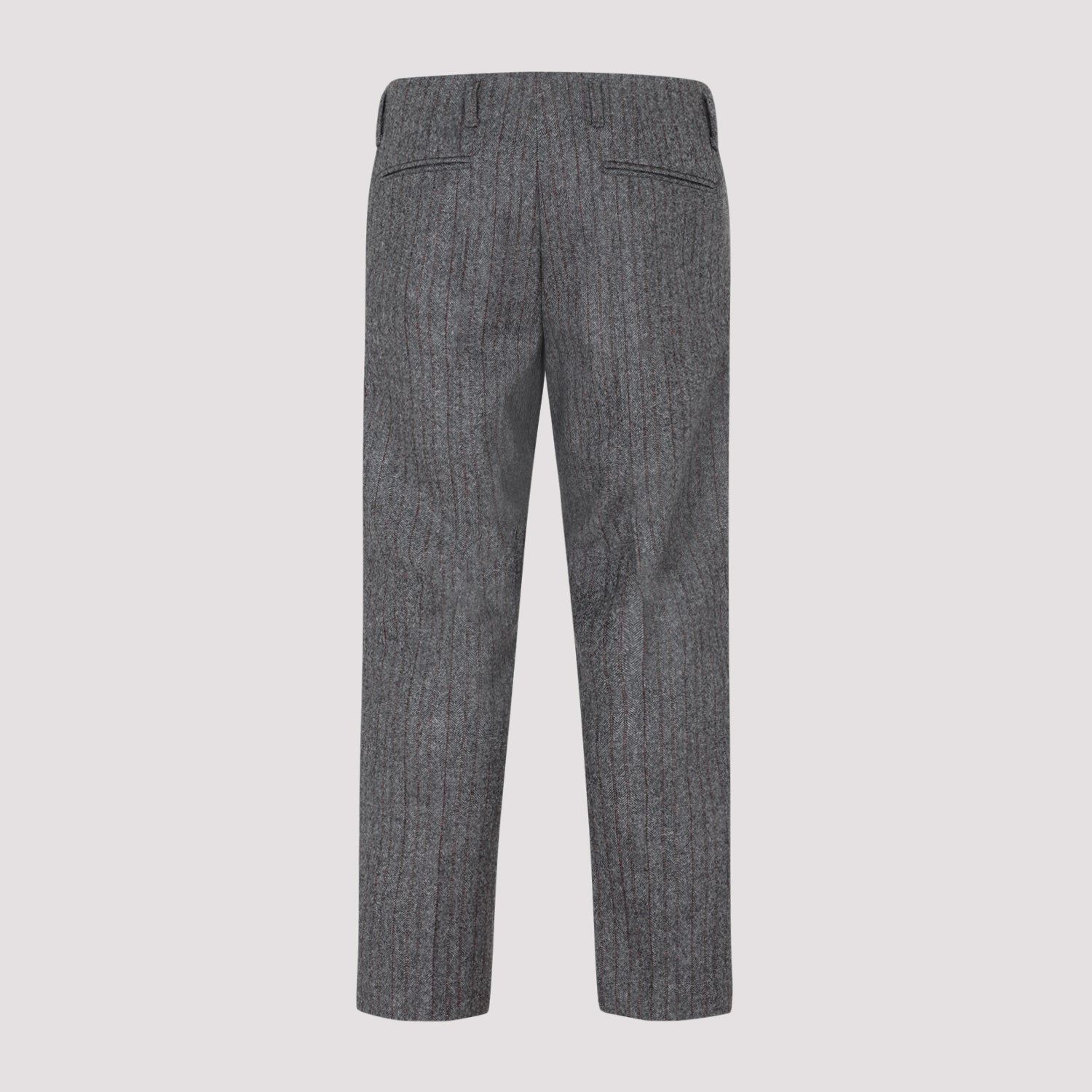 Dries Van Noten-OUTLET-SALE-Trousers GRAU-ARCHIVIST