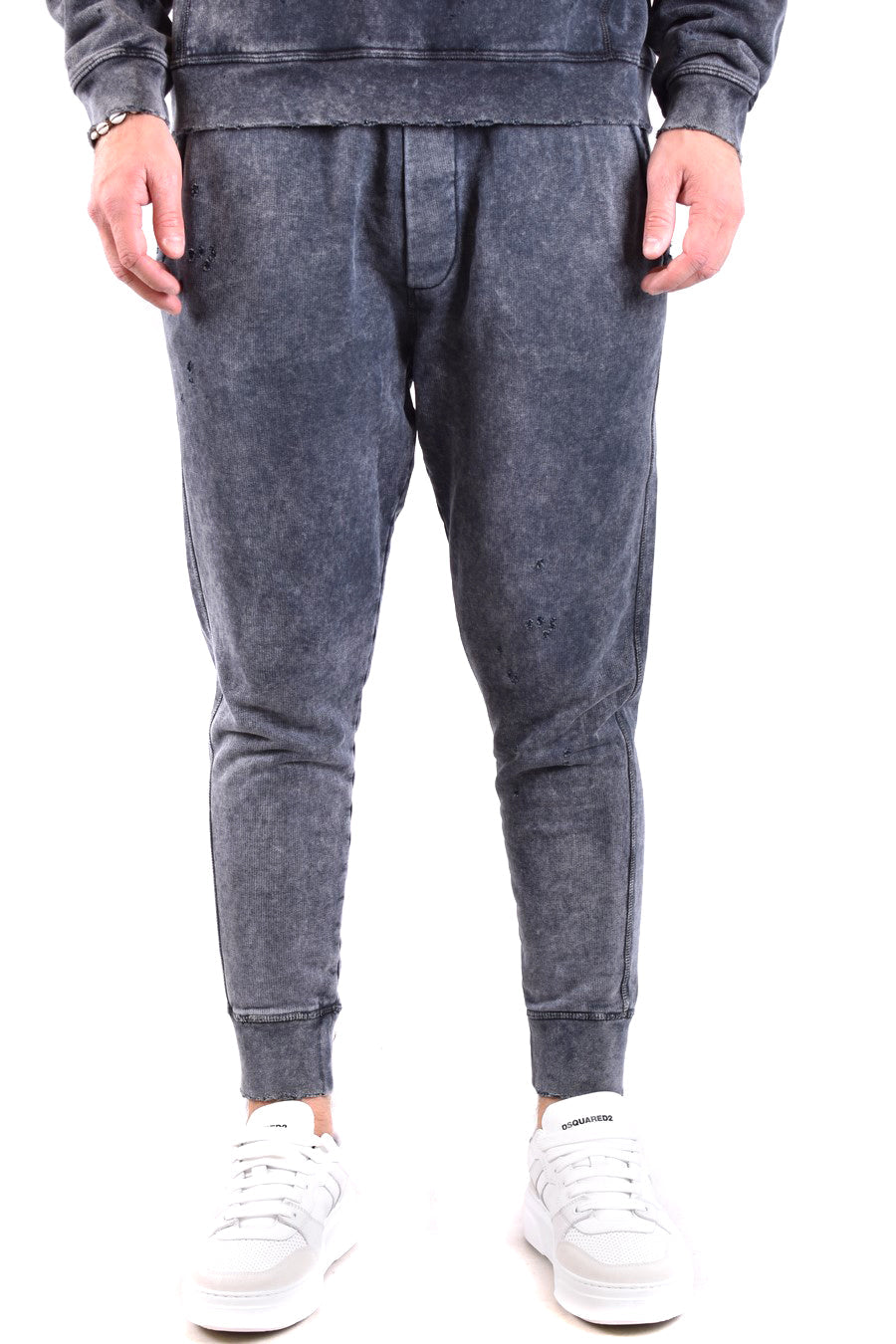 DSQUARED2-OUTLET-SALE-Trousers GRAU-ARCHIVIST