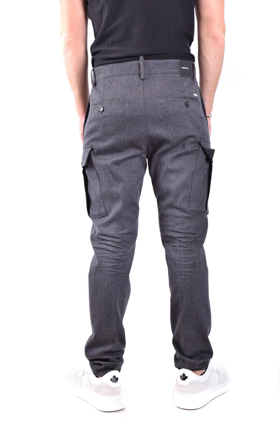 DSQUARED2-OUTLET-SALE-Trousers GRAU-ARCHIVIST