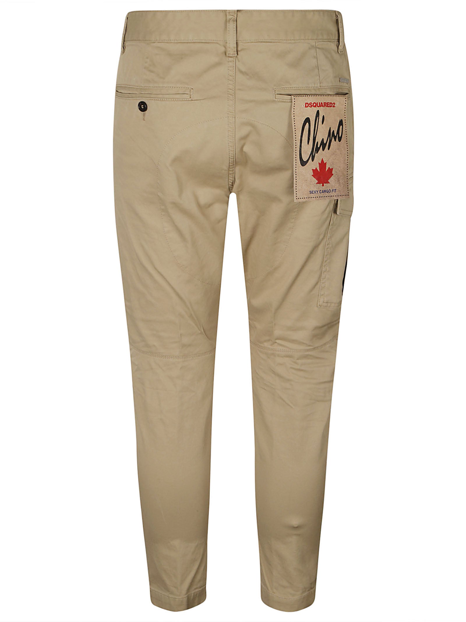 DSQUARED2-OUTLET-SALE-Trousers GRAU-ARCHIVIST