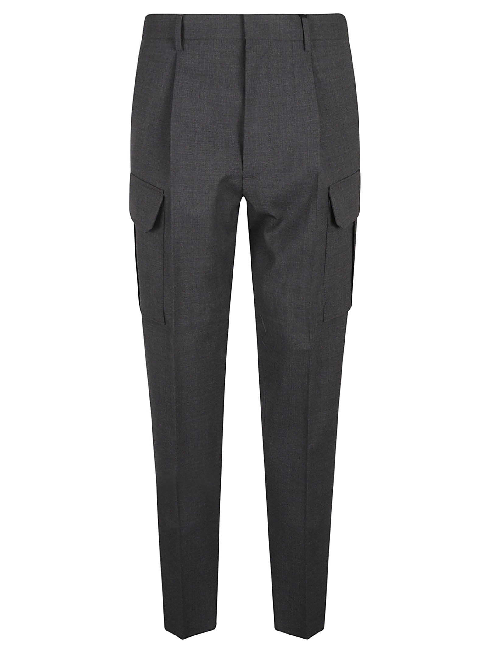 DSQUARED2-OUTLET-SALE-Trousers GRAU-ARCHIVIST