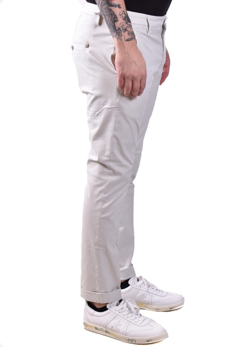 Dondup-OUTLET-SALE-Trousers GRAU-ARCHIVIST
