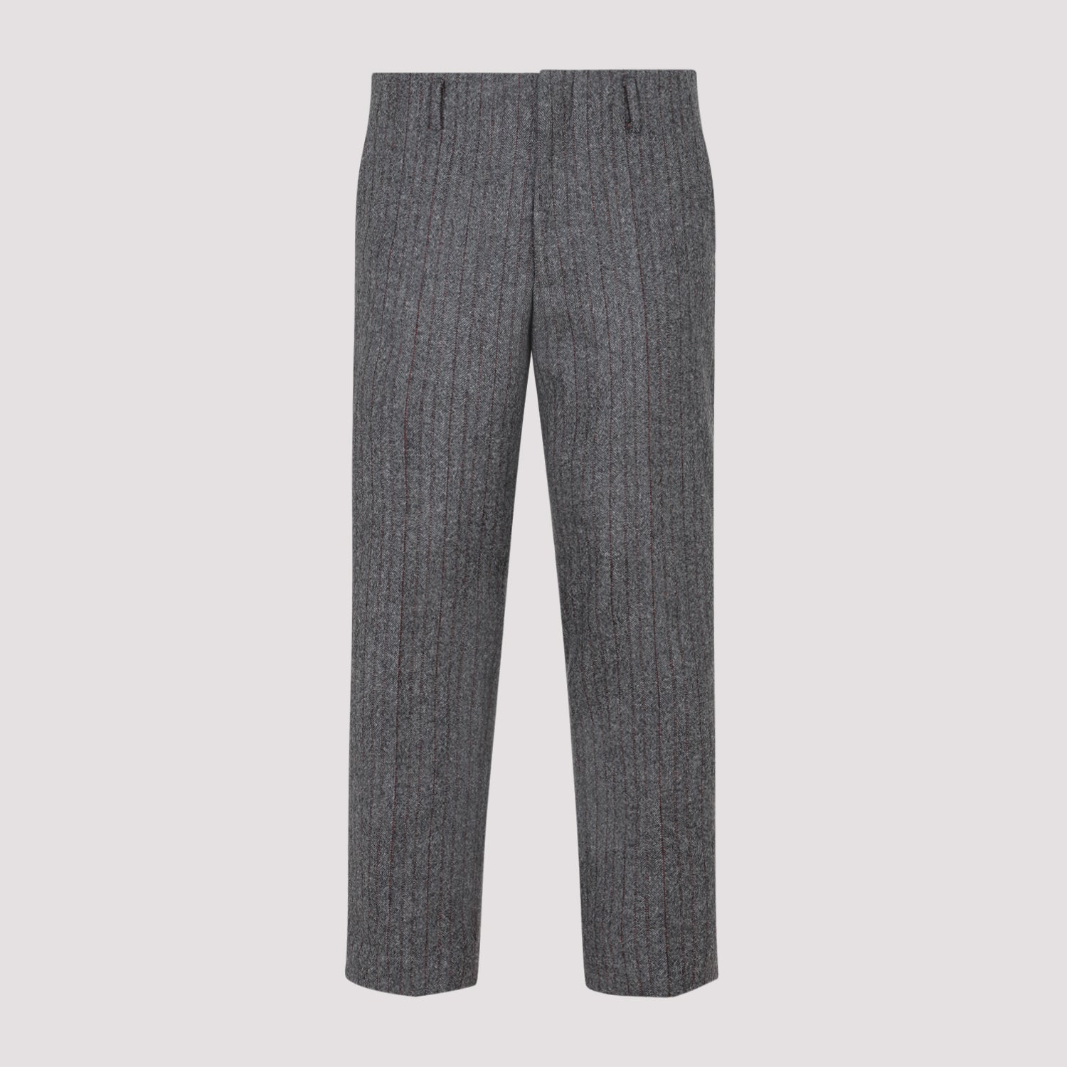 Dries Van Noten-OUTLET-SALE-Trousers GRAU-ARCHIVIST