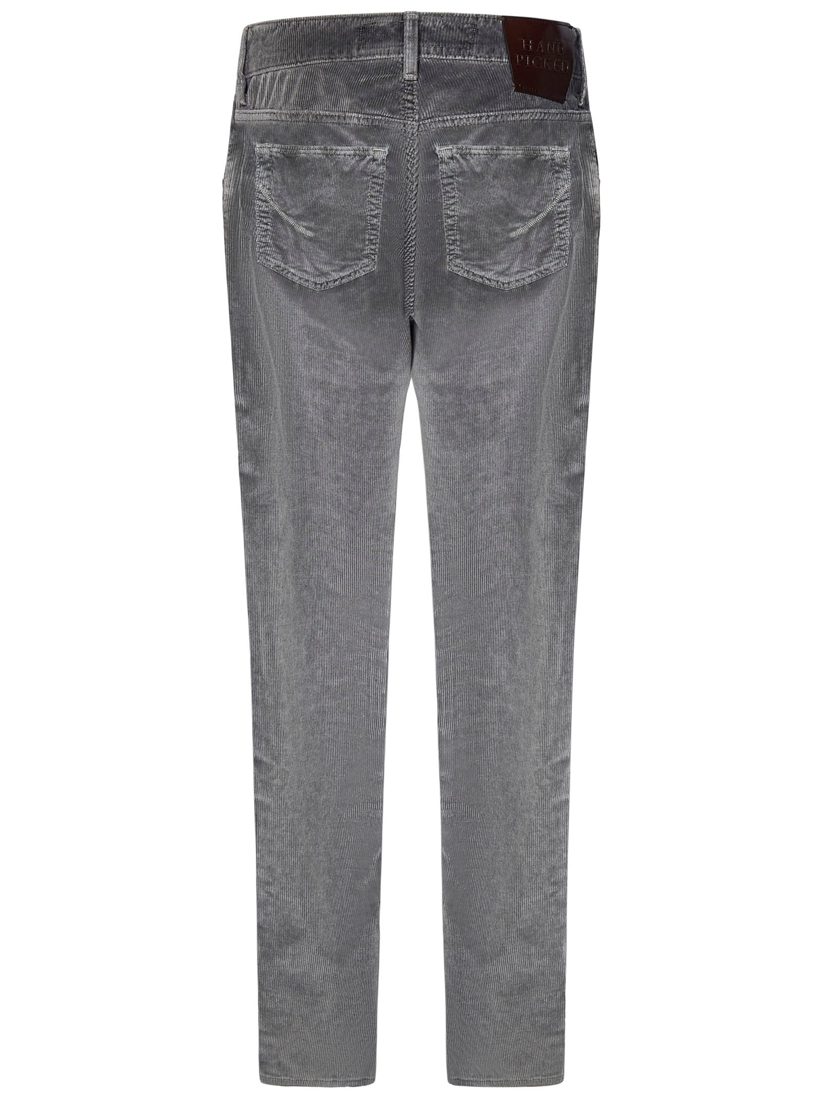 HAND PICKED-OUTLET-SALE-Trousers GRAU-ARCHIVIST